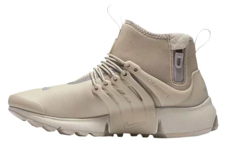 Nike Nike Air Presto Abrasion Resistant Cushioning Slip Resistant Mid top Casual Shoes Women's Beige