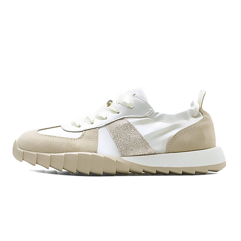 JEEP SPIRIT Abrasion Resistant Breathable Low top Casual Shoes Women's Beige