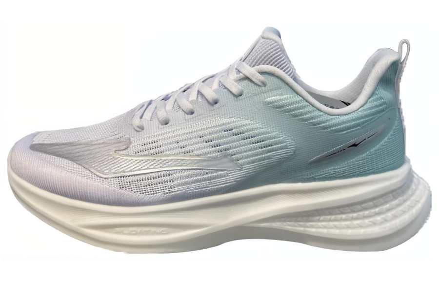 Erke Cushioning Low top Running Shoes Men's Gray