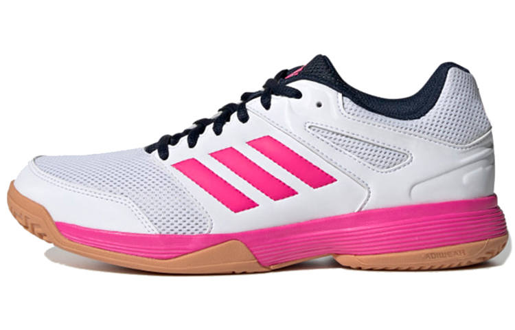 Adidas Adidas Speedcourt Breathable Mesh, Textile Breathable Low top Running Shoes Women's White Pink Black