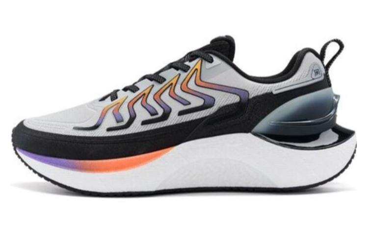 XTEP Wind And Fire 27 Slip Resistant Low top Running Shoes Men's Gray Black