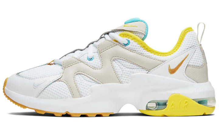 Nike Nike Air Max Graviton Textile, Leather Low top Running Shoes Women's Yellow Amber