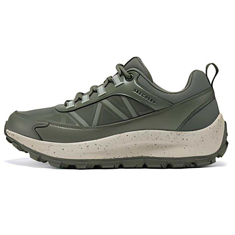 Skechers OUTDOOR Low top Casual Running Shoes Men's Olive Green