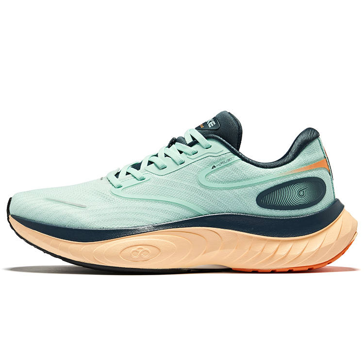 Erke Cushioning Low top Running Shoes Men's Bubble Green