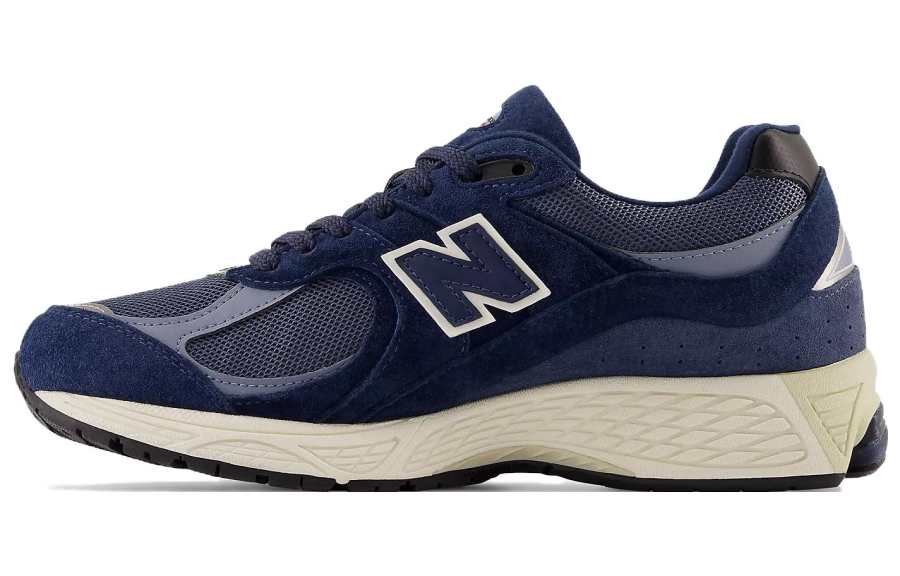 New Balance New Balance NB 2002R Cushioning Slip Resistant Abrasion Resistant Low top Running Shoes Unisex Blue Gray