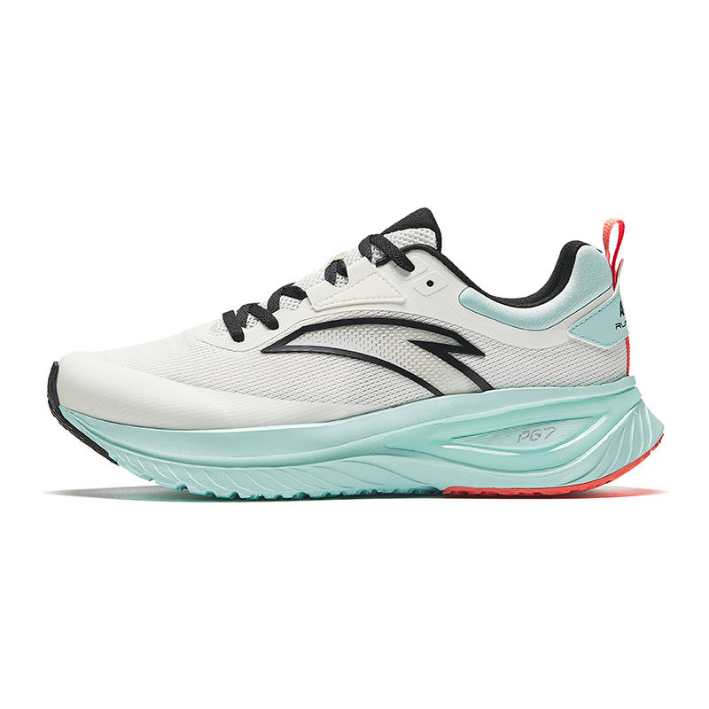 Anta Travel PG7 Fabric Low top Running Shoes Men's White Orange