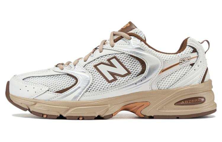 New Balance New Balance x Niko And ... NB 530 Breathable Low top Casual City Commuting Running Shoes Unisex White Brown