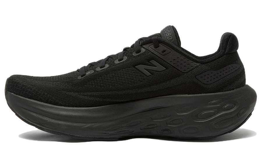 New Balance New Balance Fresh Foam X 1080v13 Abrasion Resistant Breathable Low top Running Shoes Men's Black