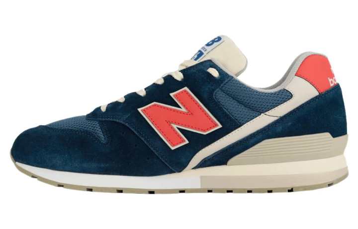New Balance New Balance NB 996 Running Shoes Men's Low Top Dark Blue/Orange/Ecru
