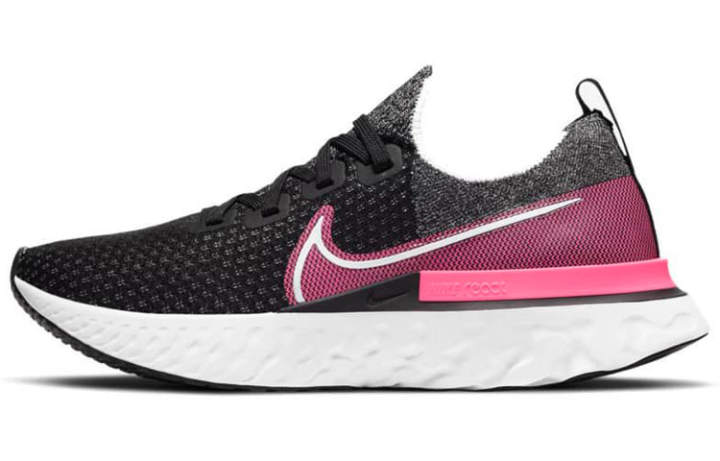 Nike Nike React Infinity Run Flyknit 'Black Pink Blast' Women's