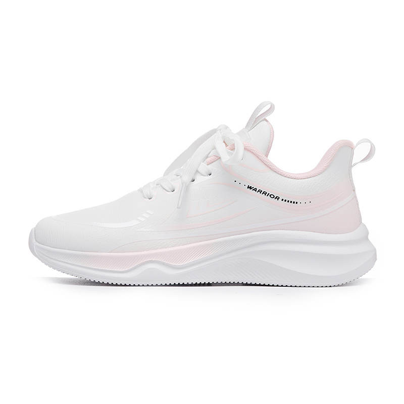 WARRIOR Running Shoes Women's Low Top White/Pink
