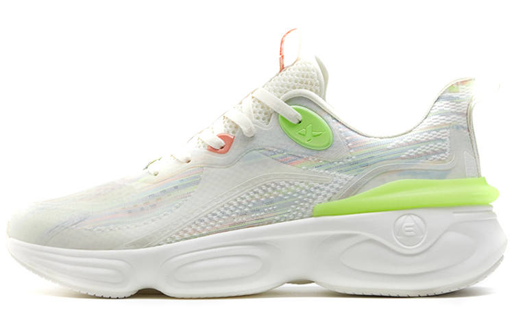XTEP Polygon 3.0 Mesh Textile, Synthetic Leather Slip Resistant, Abrasion Resistant, Breathable Low top Running Shoes