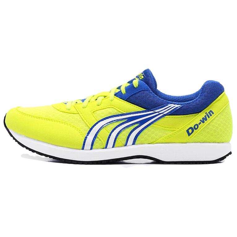 DO-WIN DO WIN Abrasion Resistant Breathable Abrasion Resistant Breathable Low top Running Shoes Unisex Yellow Blue White