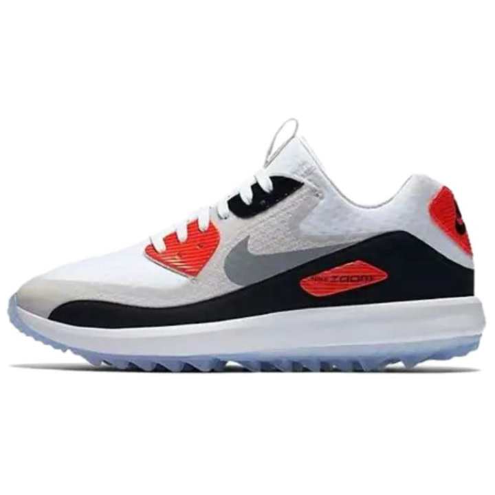 Nike Nike Fabric Cushioning Abrasion Resistant Low top Running Shoes Men's White