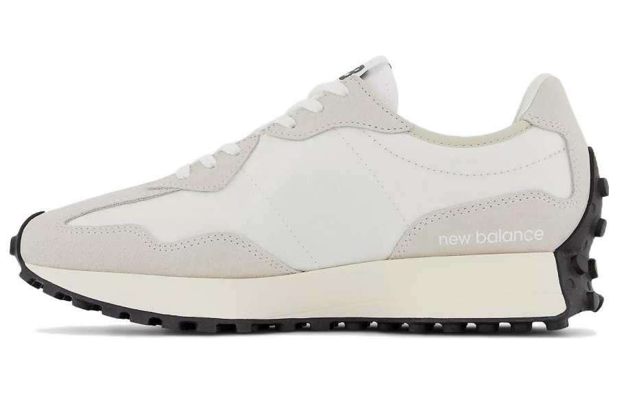 New Balance New Balance NB 327 Vintage Nylon Abrasion Resistant Abrasion Resistant Low top Casual Running Shoes Women's White Black