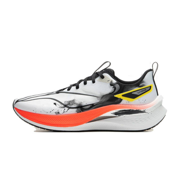 Li-Ning Li Ning Red Hare 7 Pro Cushioning Slip Resistant Breathable Low top Casual Running Shoes Men's White