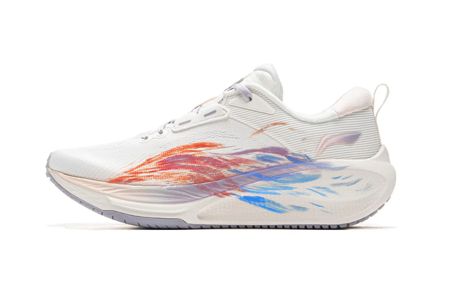Li-Ning Li Ning MINE JUMP 2.0 V2 Running Shoes Women's Low Top Orange/Purple/Blue