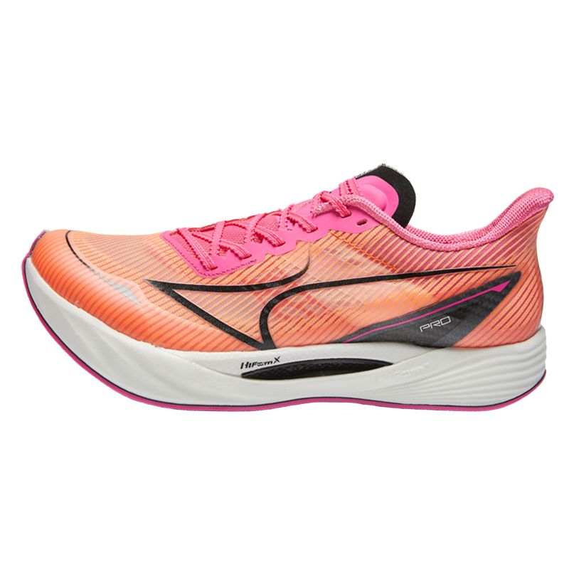 HEALTH KM3PRO Full Length Carbon Plate Racing Training Running Shoes Unisex Orange Pink