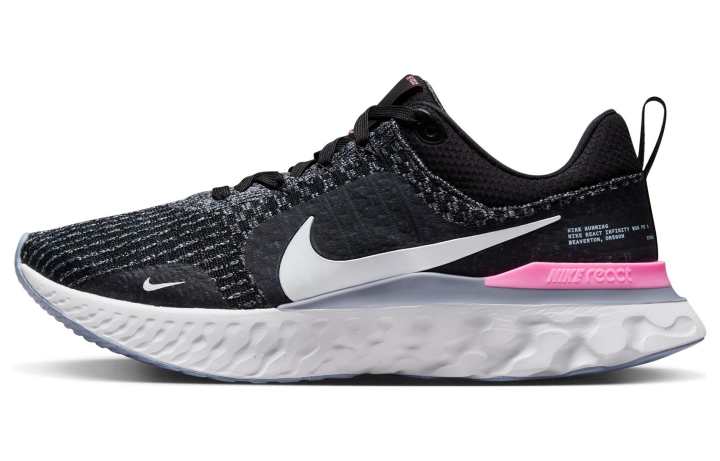 Nike Nike React Infinity Run Black Football Grey Pink