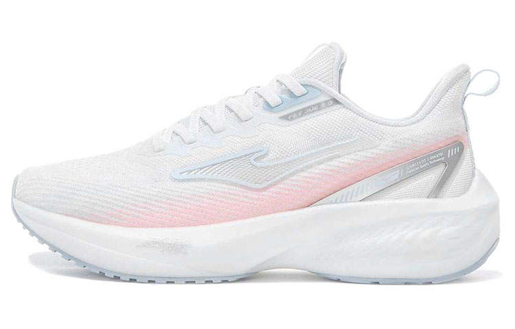 Erke Comfortable Round Toe Slip Resistant Abrasion Resistant Low top Casual Running Shoes Women's Pink