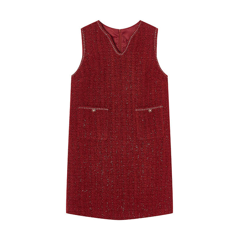 XIANGYING Sleeveless Dress Women's