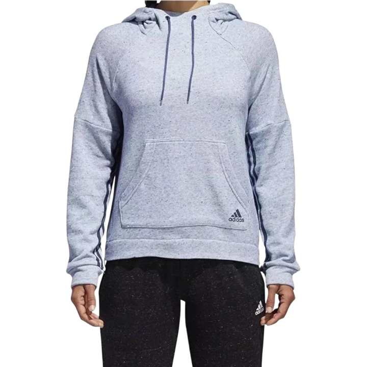 Adidas Adidas Sweatshirts Women's Blue Hooded Moderate