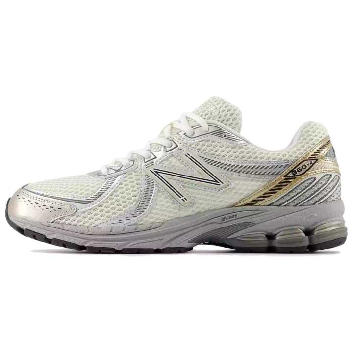 New Balance 860 New Balancev2 'Sea Salt Gold Metallic'