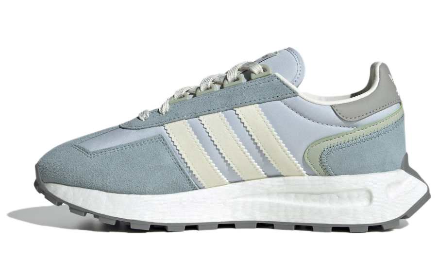 Adidas Originals Retropy E5 Low top Running Shoes Women's Gray Blue