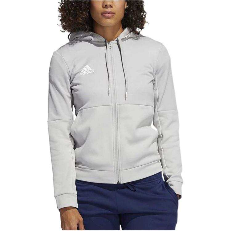 Adidas Adidas Jackets Women's Gray Hooded Moderate Other