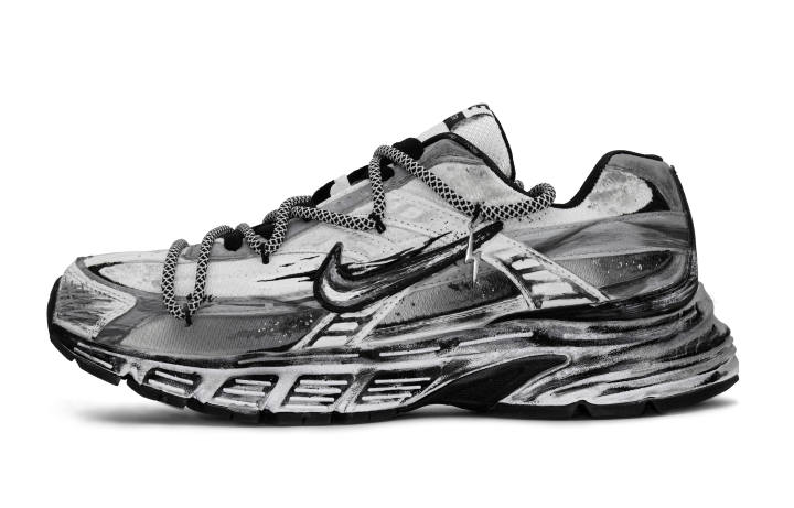 Nike Nike Initiator Breathable Lightweight Breathable And Lightweight Low top Running Shoes Unisex Black White