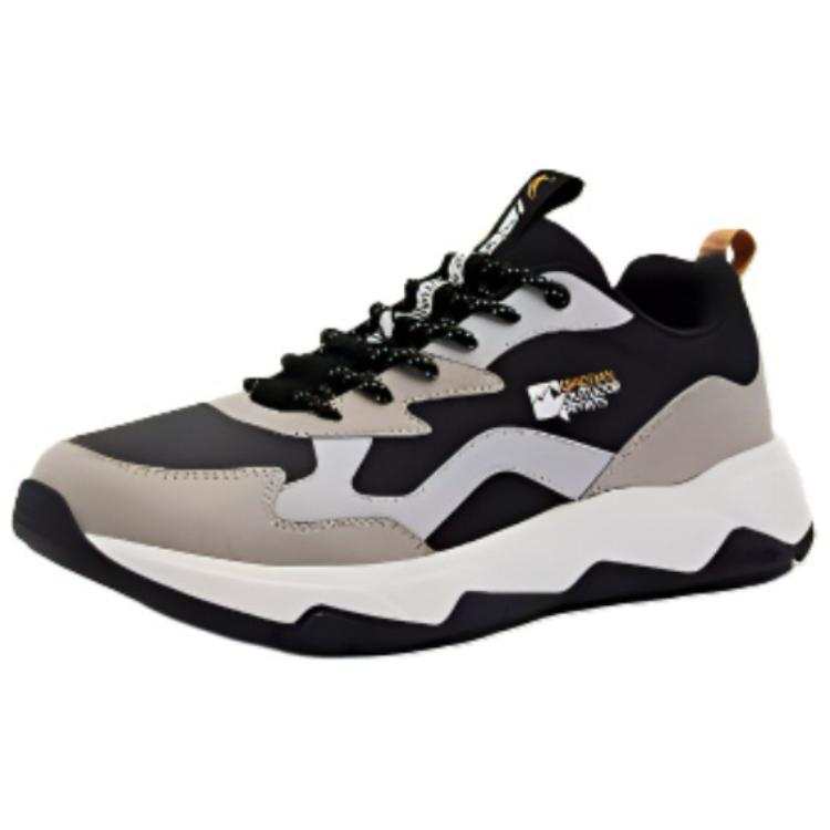 QIAODAN Cushioning, Wear Resistant Low top Running Shoes Men's Black