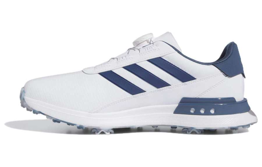 Adidas Adidas S2G 24 Cushioning Abrasion Resistant Cushioning, Wear Resistant Low top Golf Shoes Men's White Blue