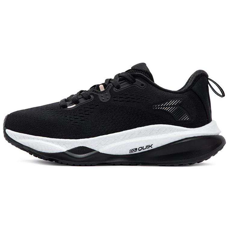 361° Fiery 4 Mesh Slip Resistant And Breathable Slip Resistant And Breathable Low top Running Shoes Women's Black White