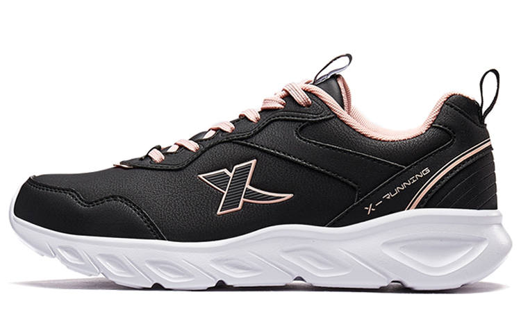 XTEP Low top Running Shoes Women's Black Pink Red