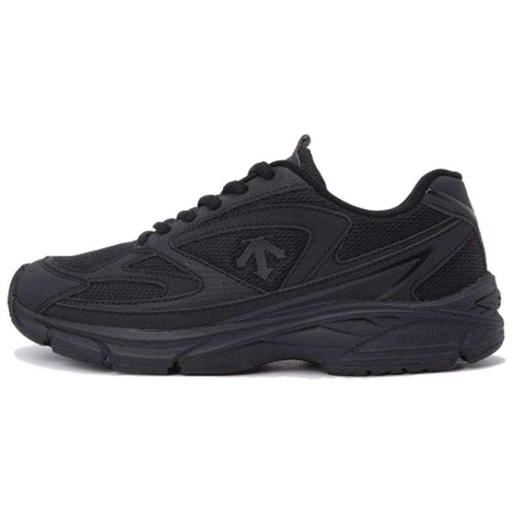 DESCENTE Low top Casual Training City Commuting Running Shoes Unisex Black