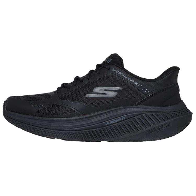 Skechers Slip Ins Low top Walking Shoes Men's Black