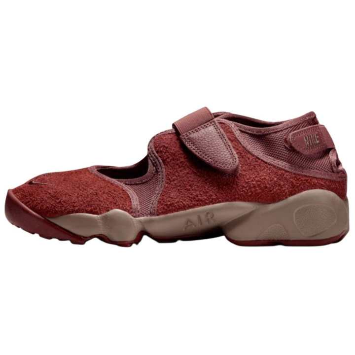 Nike Nike Air Rift Slip Resistant Abrasion Resistant Low top Casual Shoes Women's Red Brown