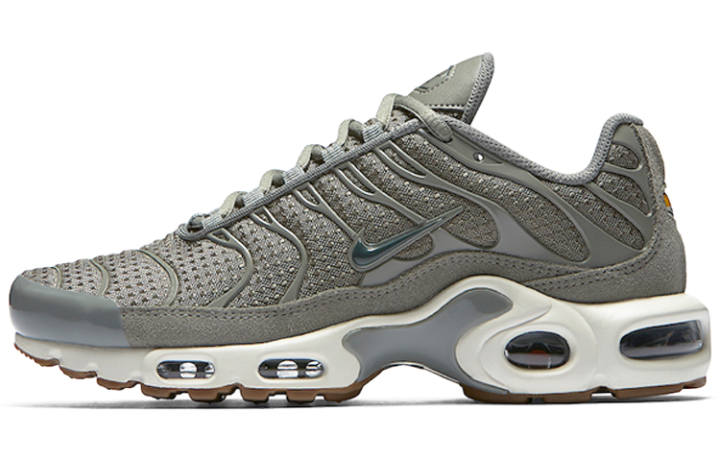 Nike Nike Air Max Plus Running Shoes Women's Low Top Dark Gray/Vintage Green