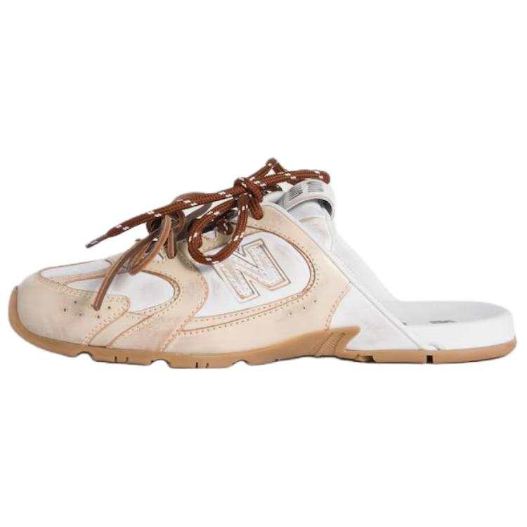 New Balance MIU MIU x New Balance NB 530 SL Closed Toe Slippers Women's White Brown