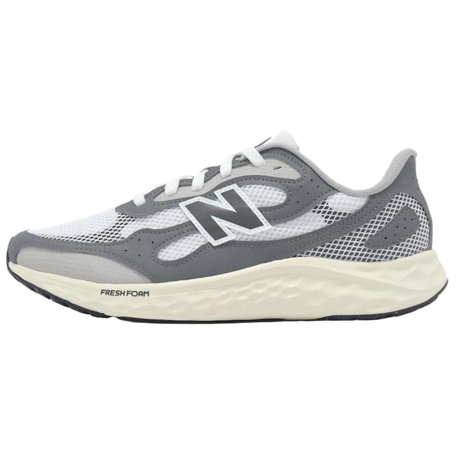 New Balance New Balance NB Arishi V4 Abrasion Resistant Low top Casual Running Shoes Men's Gray White