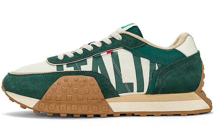 Kappa Textile, Synthetic Leather, Split Cow Leather Slip Resistant, Abrasion Resistant, Lightweight Low top Casual