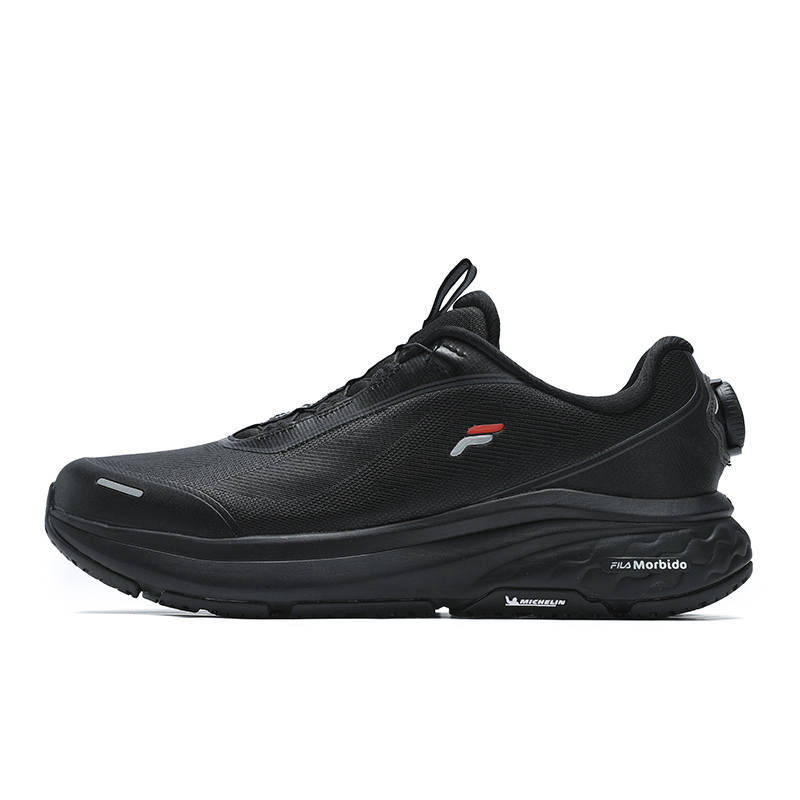 FILA NUVOLE 2 Fabric Low top Running Shoes Men's Black