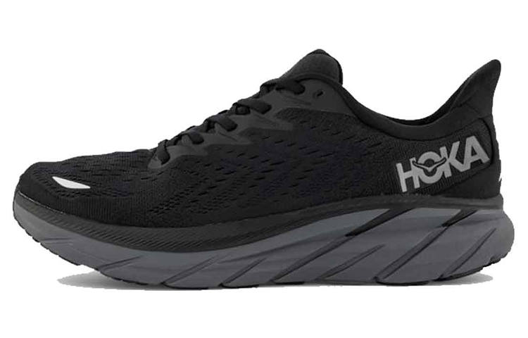 HOKA ONE ONE Clifton 8 Wide 'Black' Women's