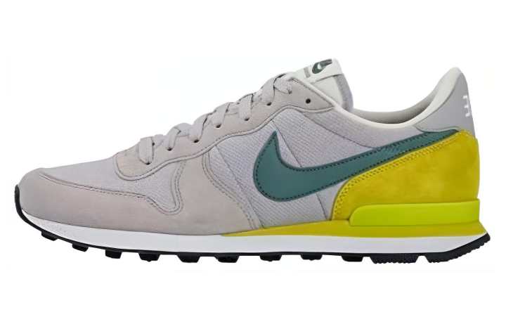 Nike Nike Internationalist Abrasion Resistant Breathable Low top Running Shoes Unisex Gray Yellow