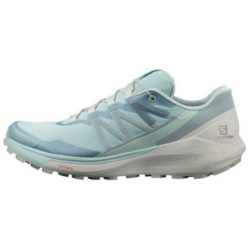 SALOMON Sense Ride 4 Cushioning Slip Resistant Abrasion Resistant Low top Running Shoes Men's Green