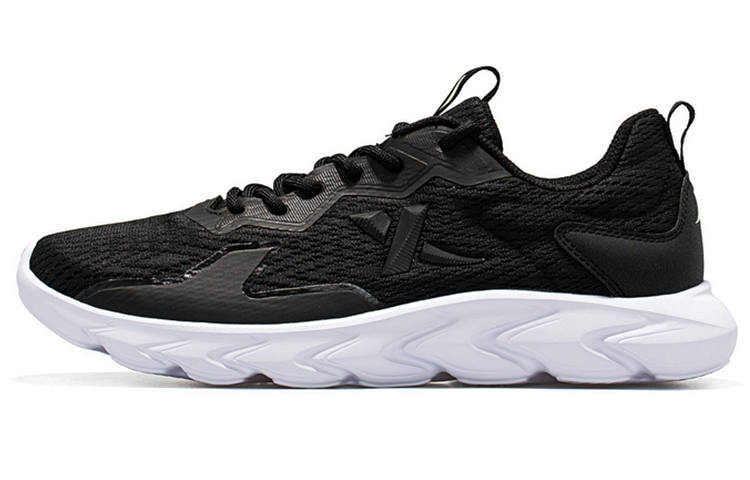 XTEP Cushioned Wear-Resistant Lightweight Low-Top Running Shoes Men's Black