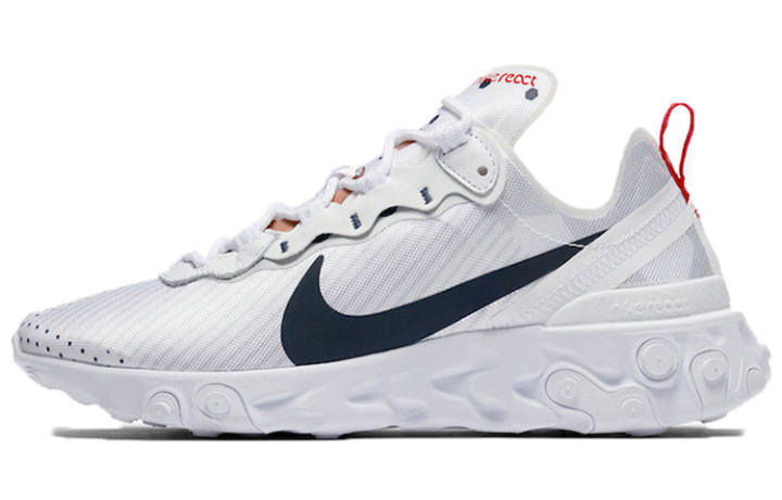 Nike Nike React Element 55 Cushioning Slip Resistant Breathable Cushioning Slip Resistant Breathable Low top Casual