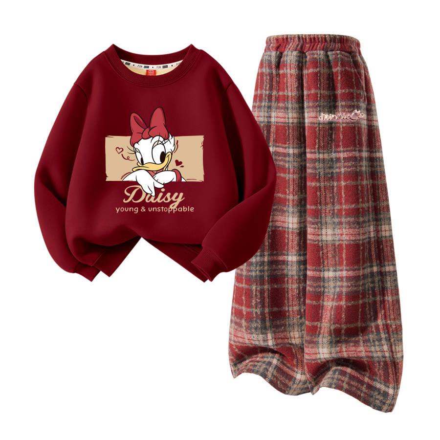 Disney Kids Tang Suits Crew Neck Thickness