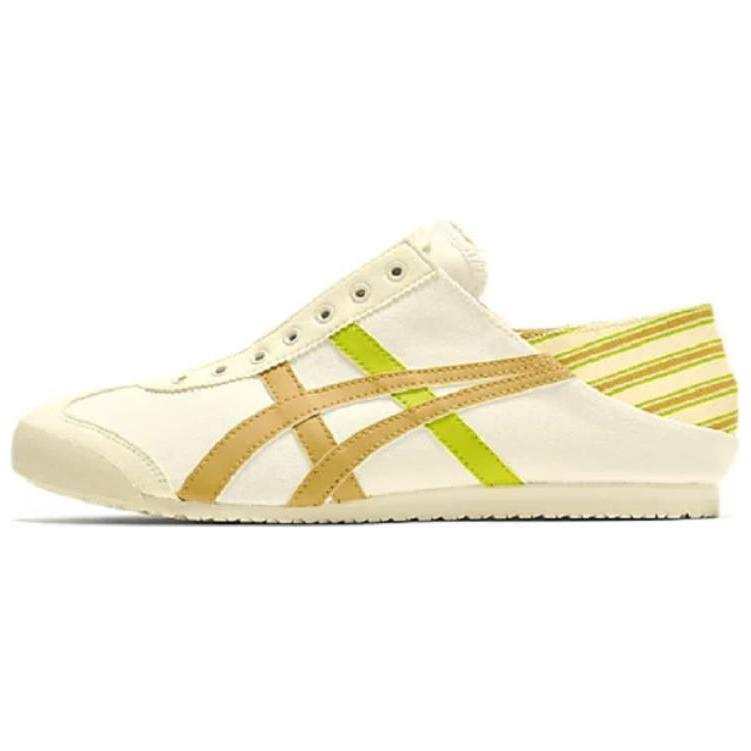 Onitsuka Tiger MEXICO 66 Low top Running Shoes Unisex Yellow Green
