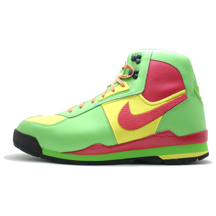Nike Stussy x Nike Air Baltoro Abrasion Resistant Slip Resistant Short Outdoor Boots Unisex Green Red